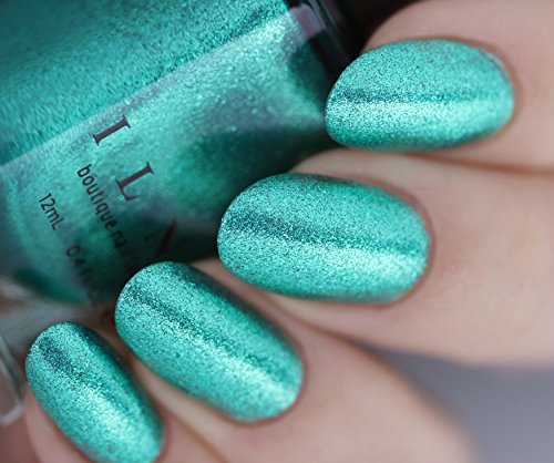 Image of ILNP Funhouse - Carribean Green Ultra Metallic Bright Nail Polish