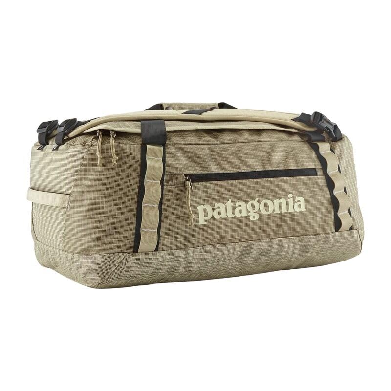Negro Agujero Duffel 40L - Bolsa de Viaje Robusta con 100% Material Reciclado - Negro