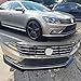 MUTUSAISI Bright Black Front Bumper Lip Splitter Spoiler Compatible with Volkswagen VW USA Passat B7 S/SE/SEL/TDI/Sport/ 2012 2013 2014 2015 Accessories