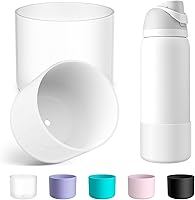 Vista 39 de 2PCS Silicone Water Bottle Boot for Owala 24oz 32oz 40oz, Anti-Slip Protective Sleeve Bottom Bumper Protector for FreeSip, Twist, and Flip Stainless