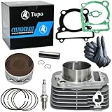 Tupo 348cc 83mm Cylinder Piston Ring Gasket Top End Rebuild Kit Compatible with YAMAHA YFM350 Big Bear 350 Bruin350 Grizzly350 Moto-4 350 Raptor350 Wolverine350 Warrior350 1987-2014