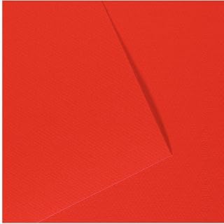 Paquete de 10 hojas Mi-Tintes CANSON 50 x 65 cm, 160 g, color rojo