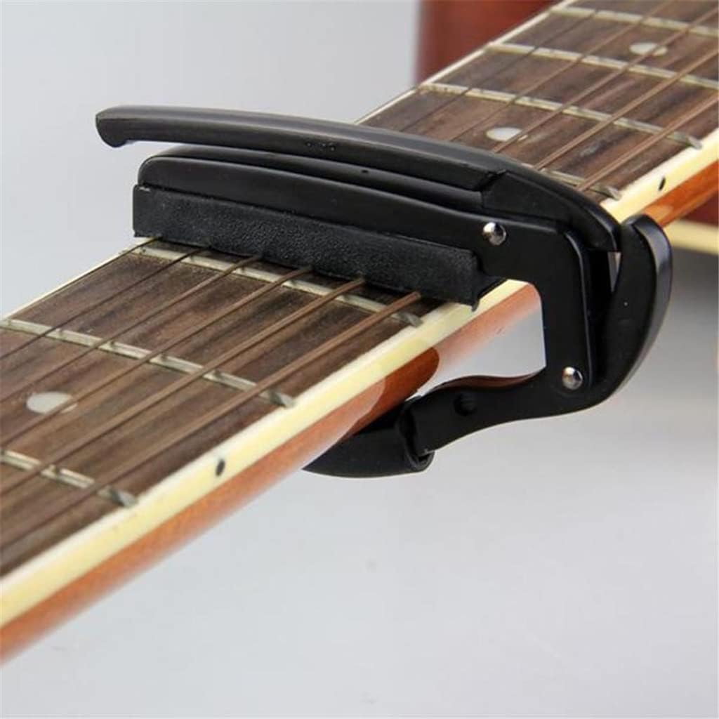 Guitar Capo Quick Change Clamp Key Acoustic Classic for Tone Adjusting Musical Instruments