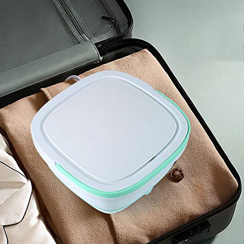 Draagbare Mini Turbo Wasmachine Met Opvouwbare Kuip Compacte Turbine Wasser Travel Wasmachine Camping Appartementen… - Image 8