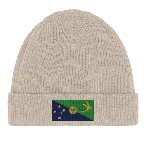 Bonnet en coton drapeau de l'île Christmas pour voyage
