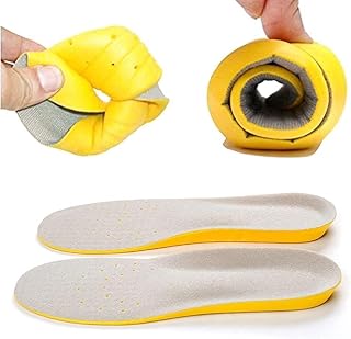 Dumleto Orthotic Memory Foam Shoe Insoles for Men &amp; Women (US 8-12) | Shock Absorbing Foot Insoles for Foot Swelling Relie...