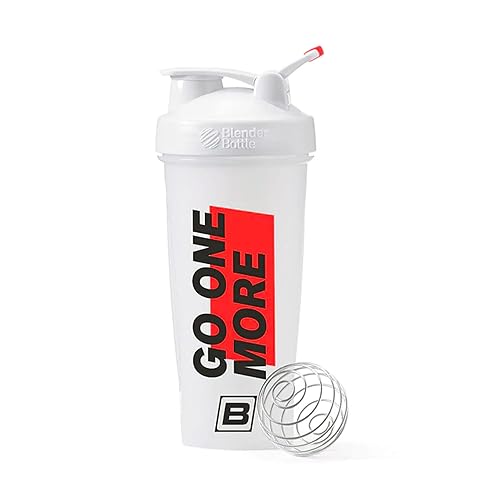 BARE PERFORMANCE NUTRITION Go One More BlenderBottle Shaker Bottle, 28