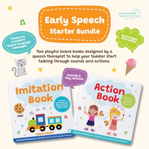 Image of Boost Your Child’s Language Skills with the Imitation & Action Book Bundle!