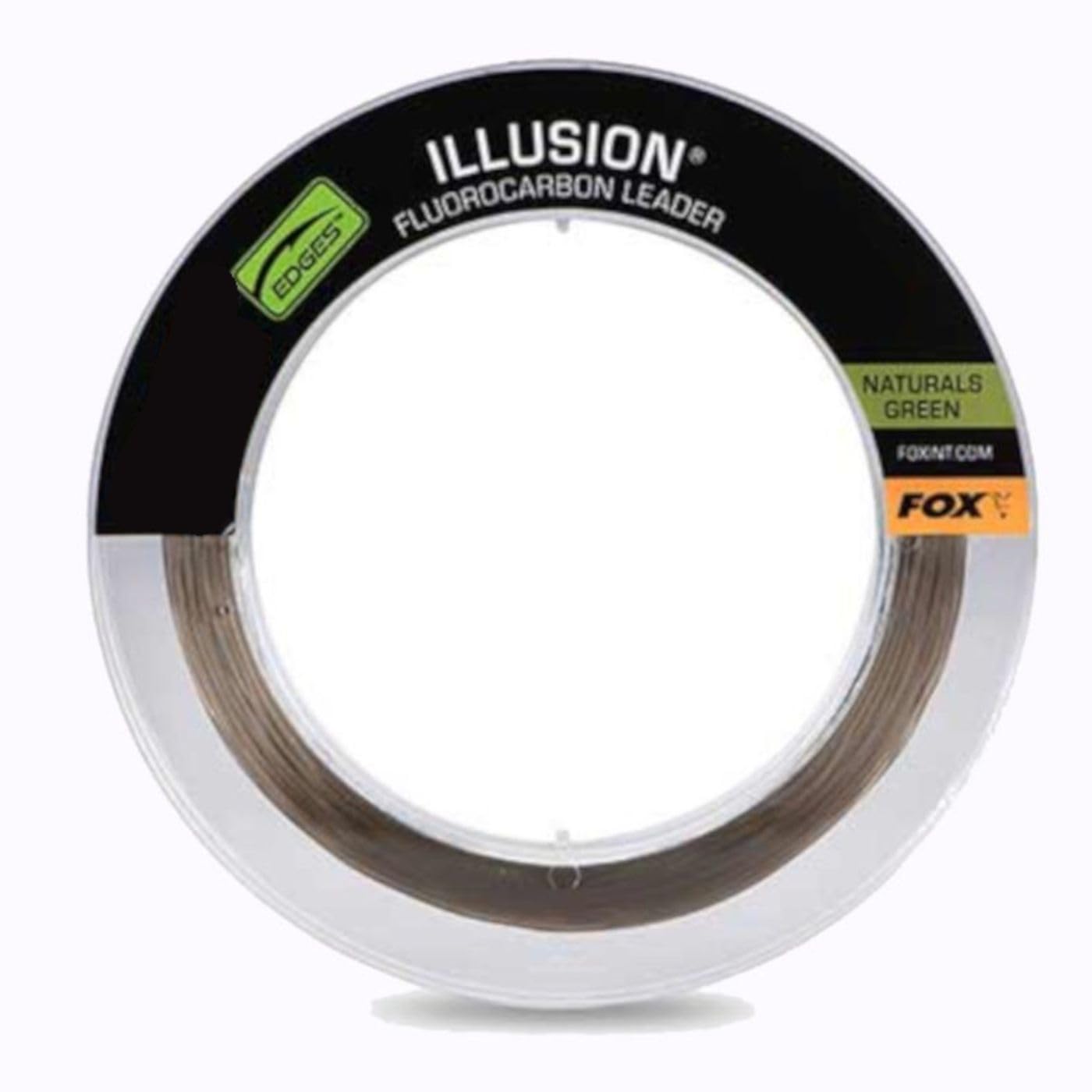 Fox Edges Illusion Fluorocarbon Leader Naturals Vert 50 m