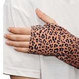 Inspired Comforts Reversible Arm Cast Cover - Washable, Stylish, Elastic Fit Leopard Patterns_M
