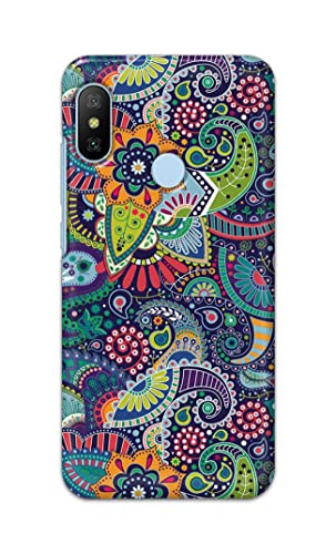 Image of Printed Hard Back Cover Case for Mi A2 Back Cover (Miraculous Patterns) -1803