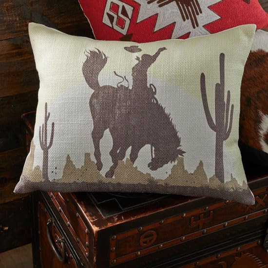Vintage Cowboy Pillow