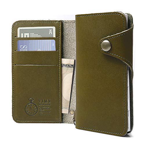 iPhone 7/8 Japan Leather Phone Belt Case - Green