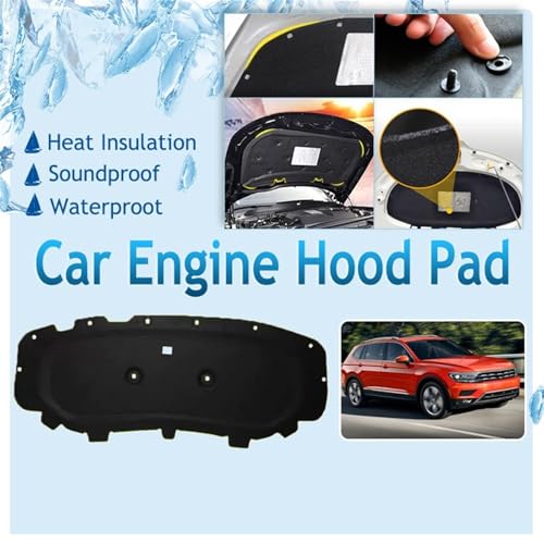 Insonorisation Capot Moteur Tiguan Allspace Isolant Premium 2017-2025