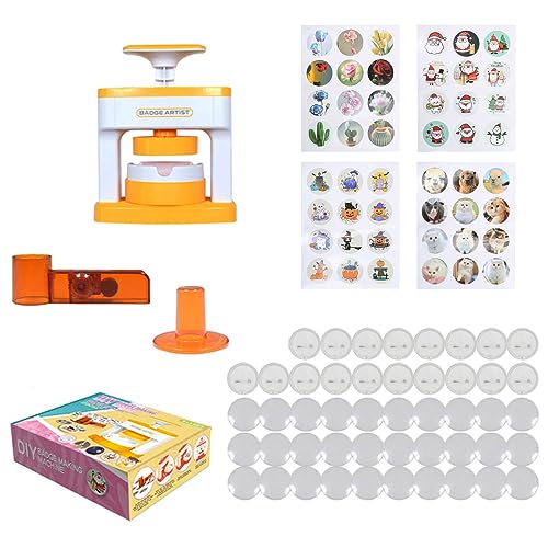 Machine de fabricant de boutons WUURAA multi-tailles pour badges durables