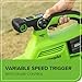 Greenworks 40V (230 MPH / 505 CFM) Cordless Brushless Leaf Blower/Vacuum with Bag, High Power, Lightweight & Quiet for Yard Debris Cleanup, Includes 5.0Ah Battery & Charger