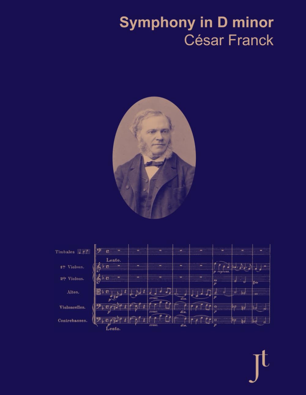 Franck Symphony in D minor: Full bound score for study and review