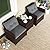 Tangkula 3 Pieces Patio Furniture Set, PE Rattan Wicker 3 Pcs Outdoor Sofa Set w/Washable Cushion and Tempered Glass Tabletop, Conversation Furniture for Garden Poolside Balcony (Grey)