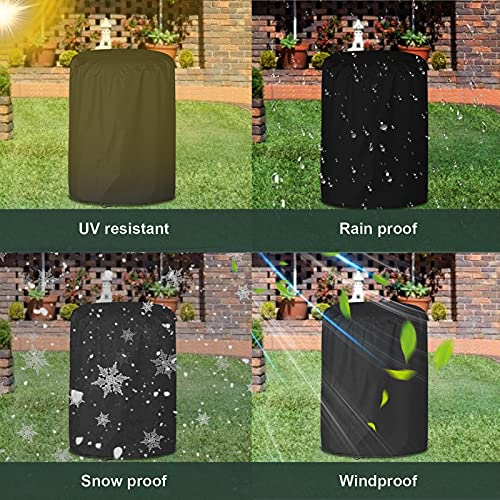 zymay Bandentas, universele bandenafdekking, waterdichte bandentas, voor 4 banden, beschermhoes, robuuste… - Image 5