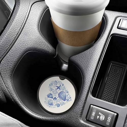 4 Coasters para Porta Vasos de Auto de Madera Eco-Friendly miniatura 6