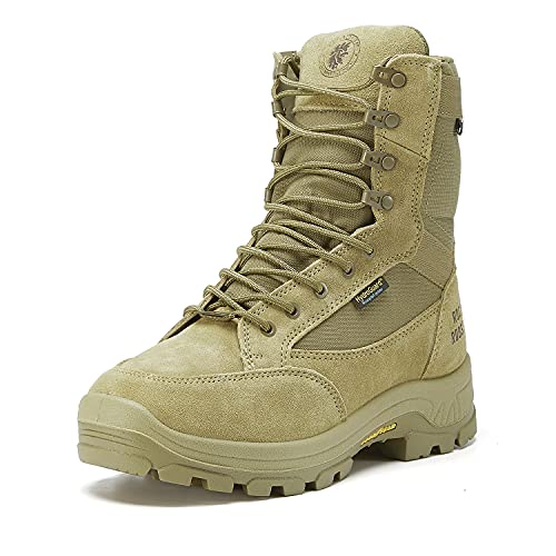 Rockrooster M.g.d.b Waterproof Military And Tactical Boots For Men, 8 Inch X-Wide Soft Toe, Comfortable Motorcycle Anti-Fatigue Boots, Ab7010-11 #TOP22