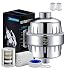Shower Filter with Replacement Cartridge - Weicai High-Output Universal Shower Head Water Filter Dramatically Purifies Your Water & Revitalizes Your Body (12-Stage)