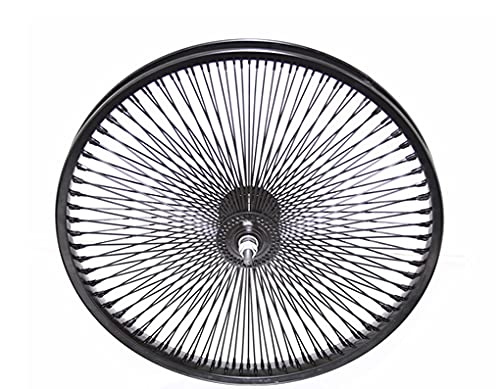 Kit De Conversion Trike Lowrider 26 Pouces - Roues Noires 144 Rayons, Plaque Incluse