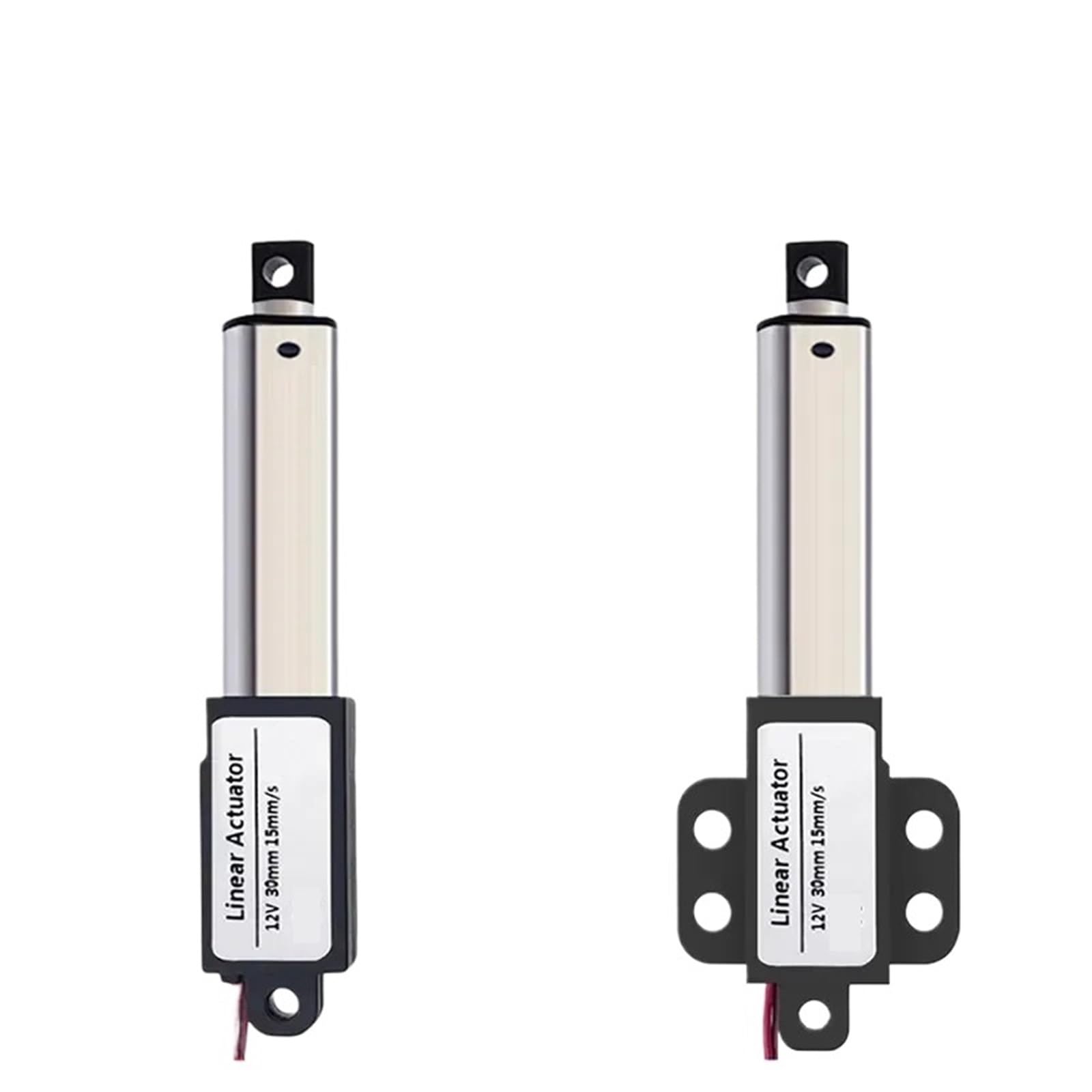 Actuador lineal eléctrico para proyectos de automatización con varilla de empuje 12V 50N