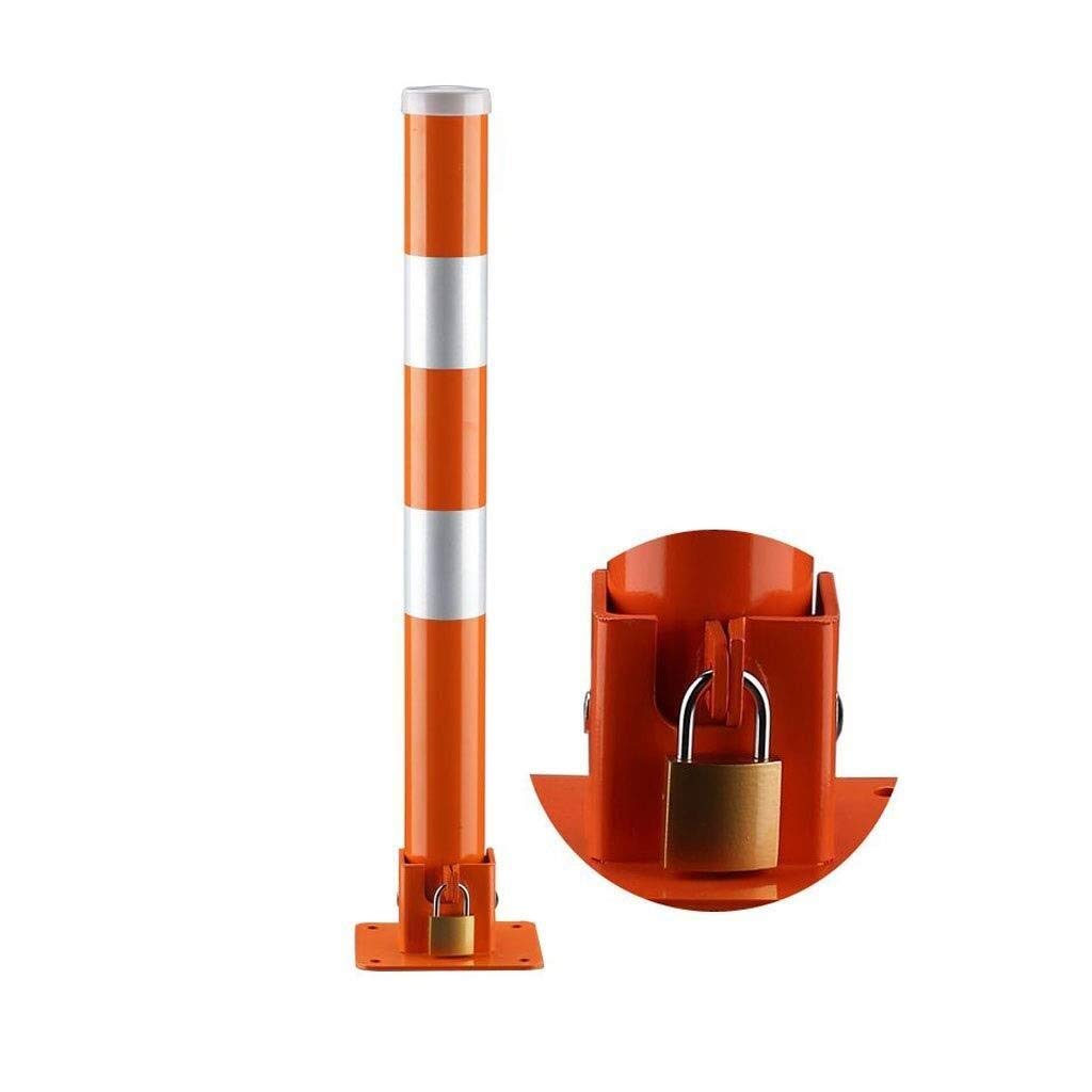 MOKLYF Parking Barriers Parking Foldable Column Obstacle Detachably Parking Lock Parking Parking T-Blocker,55 * 40Cm Bollard