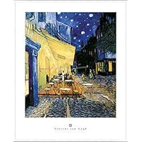 額装品/Cafe Terrace/フィンセントファンゴッホ/ポスター/インテリア Amazon.co.jp: ポスター フィンセント ファン ゴッホ 夜のカフェテラス
