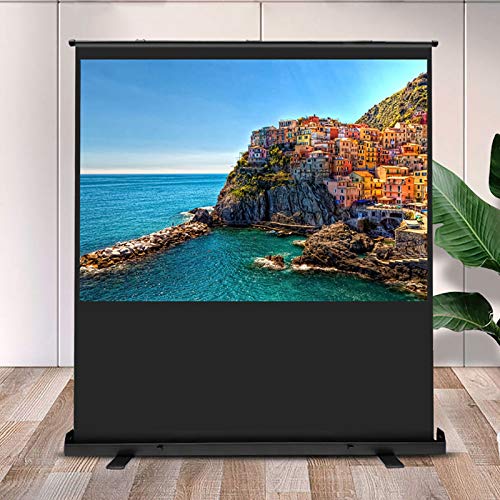 Pantalla de proyector manual portátil 84'' 4:3