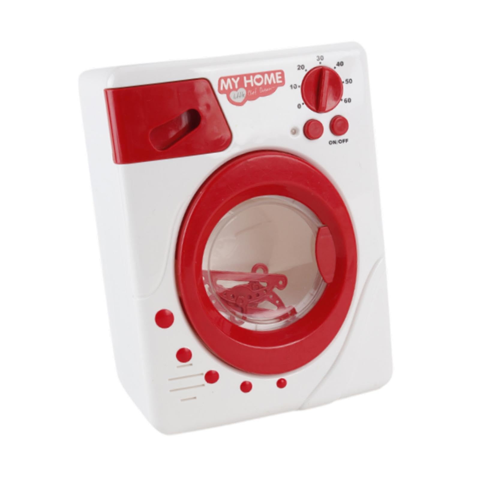 KIOALXZ Children Toy Washer Kids Washing Machine Toy Playset Miniature Appliances Role Play Set Kids Washer Helps To Cultivate Children's Hands On Dexterity
