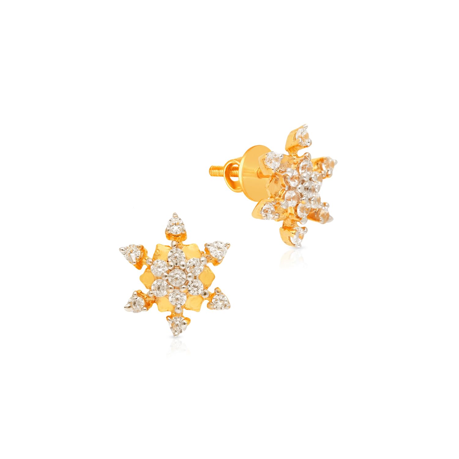 Malabar Gold & Diamonds 18kt Gold Earrings for Women | 18k Gold Earrings for Birthday, Anniversary, Diwali & Festival Gift | 18 kt (750) BIS Hallmark Certified Gold Jewellery (B0D7CXHQF9) Amazon Price History, Amazon Price Tracker