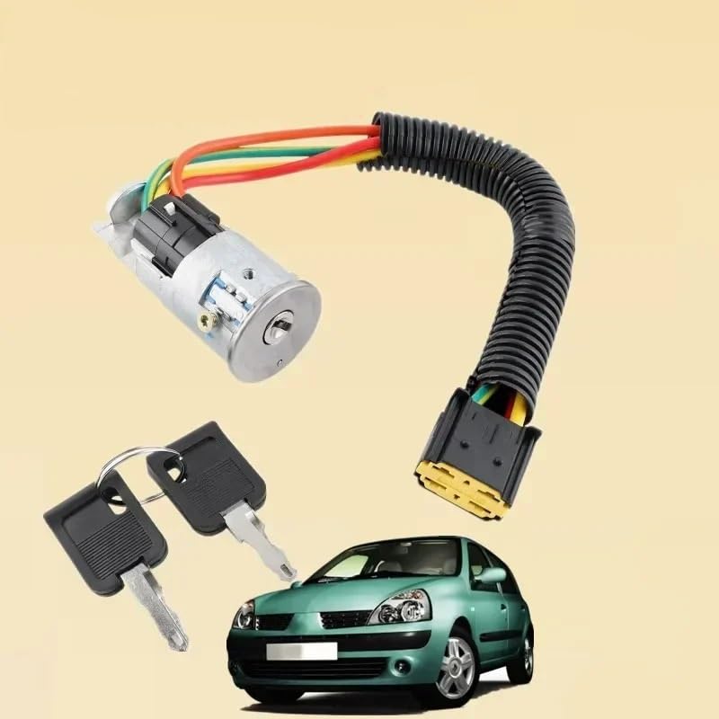 Przełącznik kluczyka zapłonu rozrusznika pasuje do Renault Logan Dacia Sandero Clio 7701471220 6001551102 7702296589 7701471098 Wyłącznik zapłonu samochodu