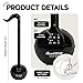 Otamatone Japanese Electronic Musical Instrument Portable Music Synthesizer from Japan by Maywa Denki Studio Award Winning, Educational Fun Gift for Children, Teens & Adults - Black
