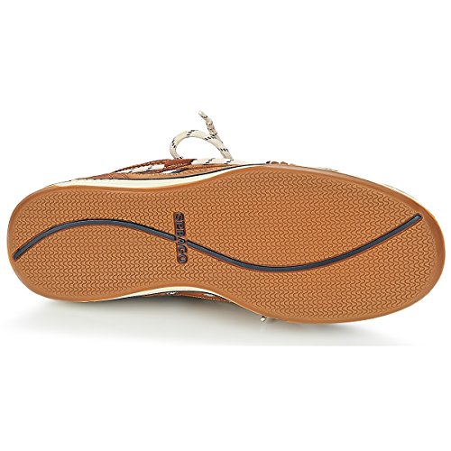 Image of Brown Cognac Triton Three Eyelets FGL by SEBAGO IT