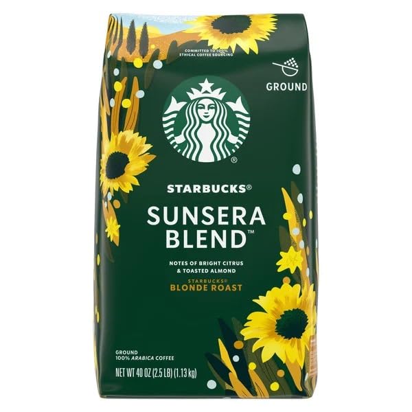 Starbucks Sunsera Blend Ground Coffee 40 Ounces