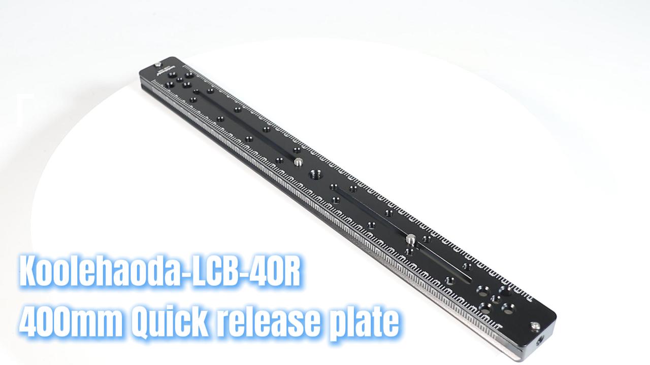 Amazon.com: Koolehaoda 400mm Rail Plate Multi-Purpose Dual Rail