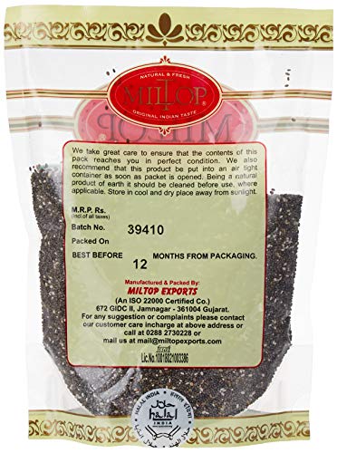 Image of Miltop Chia Seeds 500g - Non-GMO Seeds | Rich in Omega -3 & Fibre | Healthy Snacks for Weight loss management (Pack of 2)