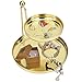 Vassoi per gioielli Portagioie Portaoggetti Organizzatore per trucco Scaffale in piedi Scaffale a 2 livelli Orecchini ad anello Orologio polso Decorativo per camera da letto Cucina Comò Oro Oro rosa