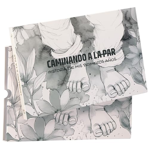 SIHUKA Libro Recuerdo Bebé  Álbum Foto Bebé  Diario Primer Año – Regalo para Recién Nacido – Álbum Recuerdos con Tapa Dura, Funda y Pegatinas – Niño/Niña – 60 Páginas