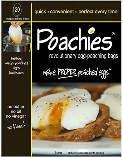 Eddingtons Poachies 20 Egg Poaching Bags (Pack of 2)