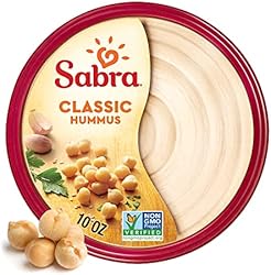 Sabra Classic Hummus, Great Hummus for Dipping, Snacking and Sharing, 10 Oz Tub