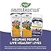 Nature's Way Sambucus HoneyBerry Cough Syrup with Black Elderberry Extract & Organic Honey, Immune Support*, 4 Fl. Oz