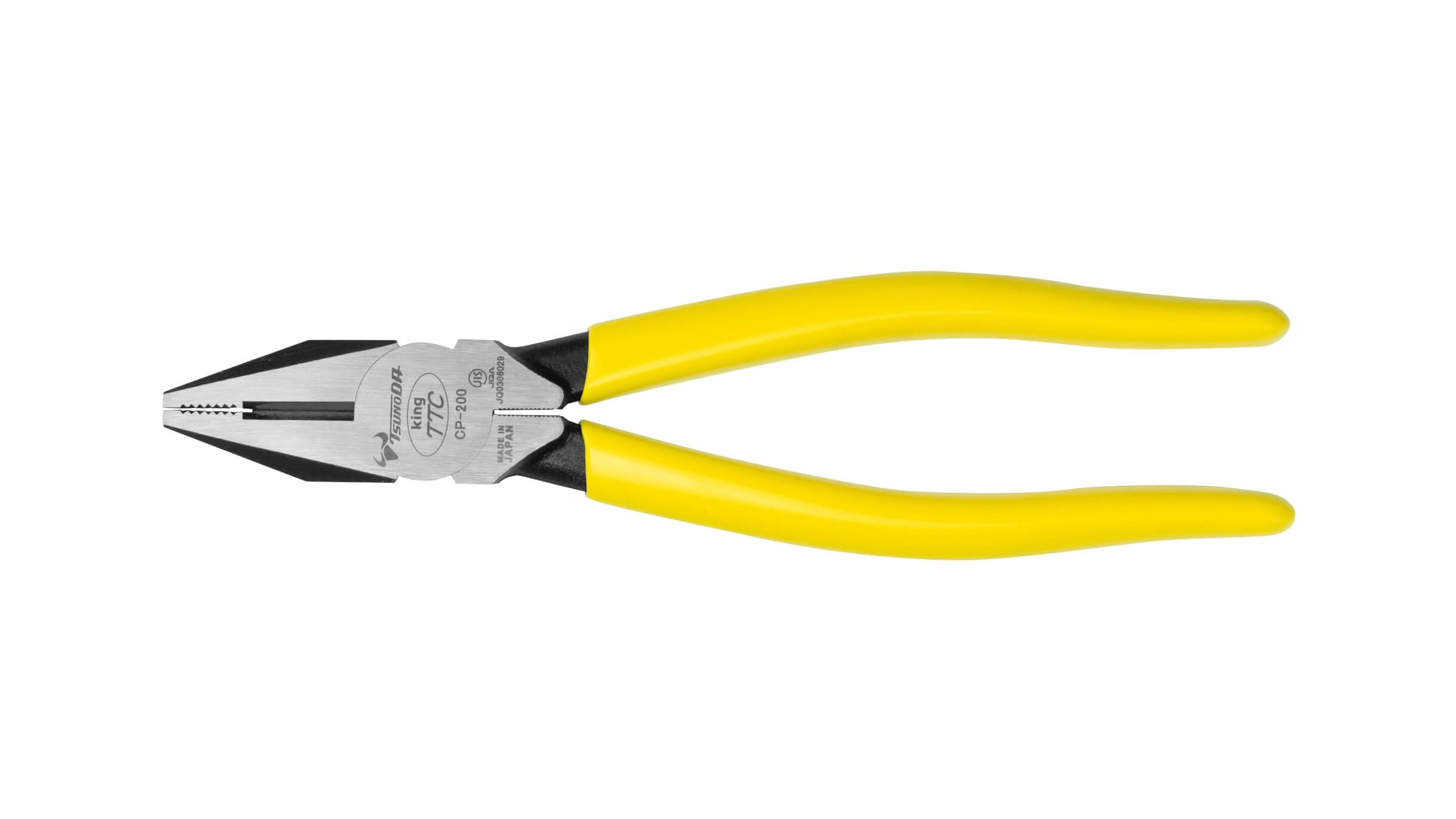 Tsunoda Yellow Cp-200, Linemans Pliers (8-Inch)