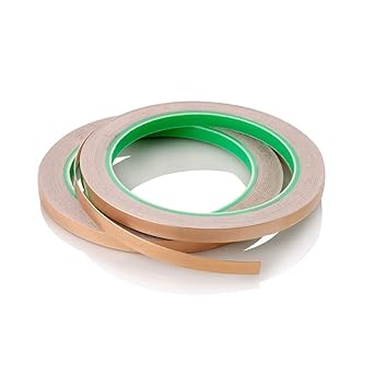 TECHINSTRO Copper Foil Tape with Conductive Adhesive (W 12mm L 25 meter roll, 65 micron) (Pack of 25)