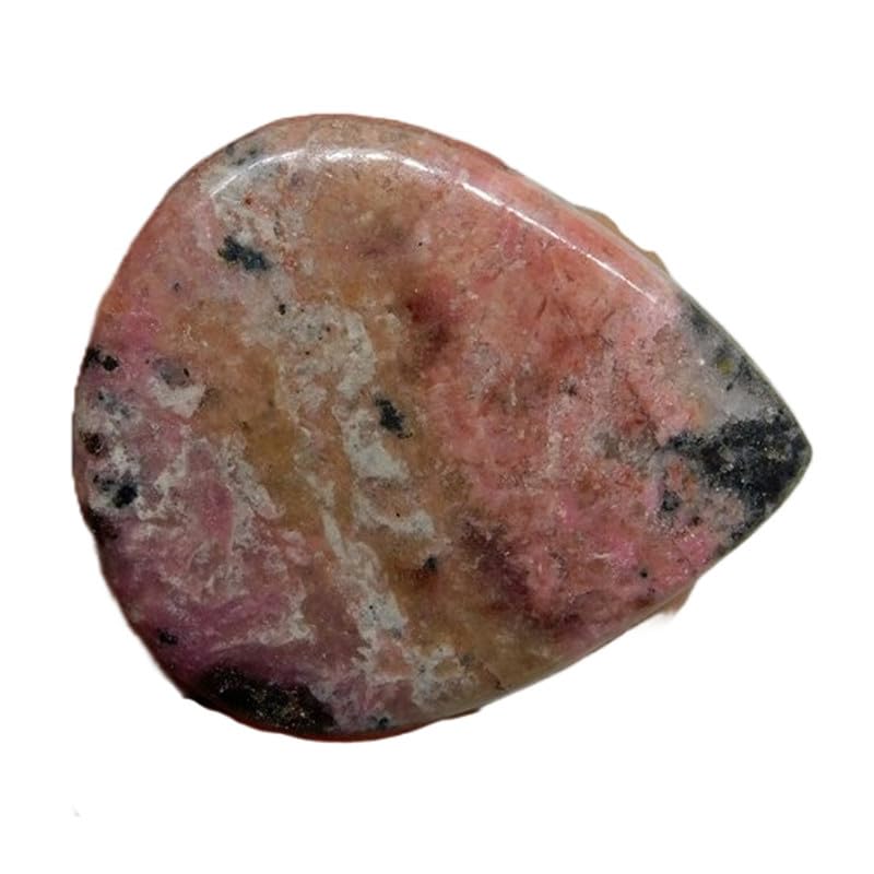Calcite de cobalt cabochon poire 40x34mm pour réparer ou transformer un bijou ancien