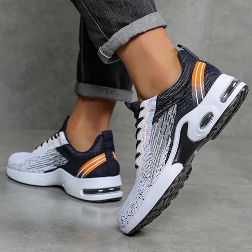 Men's Breathable Lightweight Sneakers for Walking Running Gym Casual Slip On Comfortable Athletic Shoes2