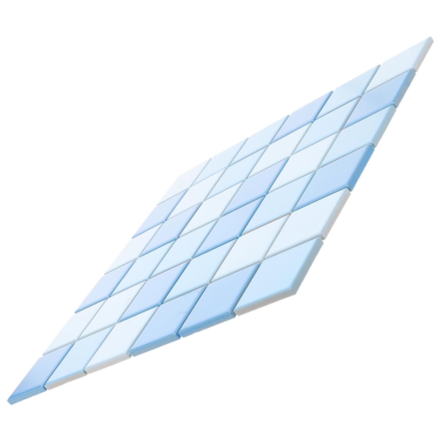 Mosaïque bleue pour piscine et mur extérieur Hemobllo 36pcs