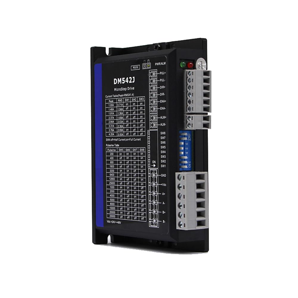 Amazon.co.jp: DM542J ステッピング モーター ドライバー DC24-48V